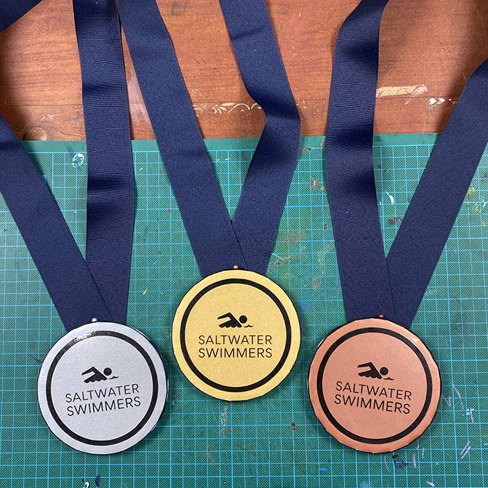 How to make your own Olympic style medals! – Mrs Red's art shop